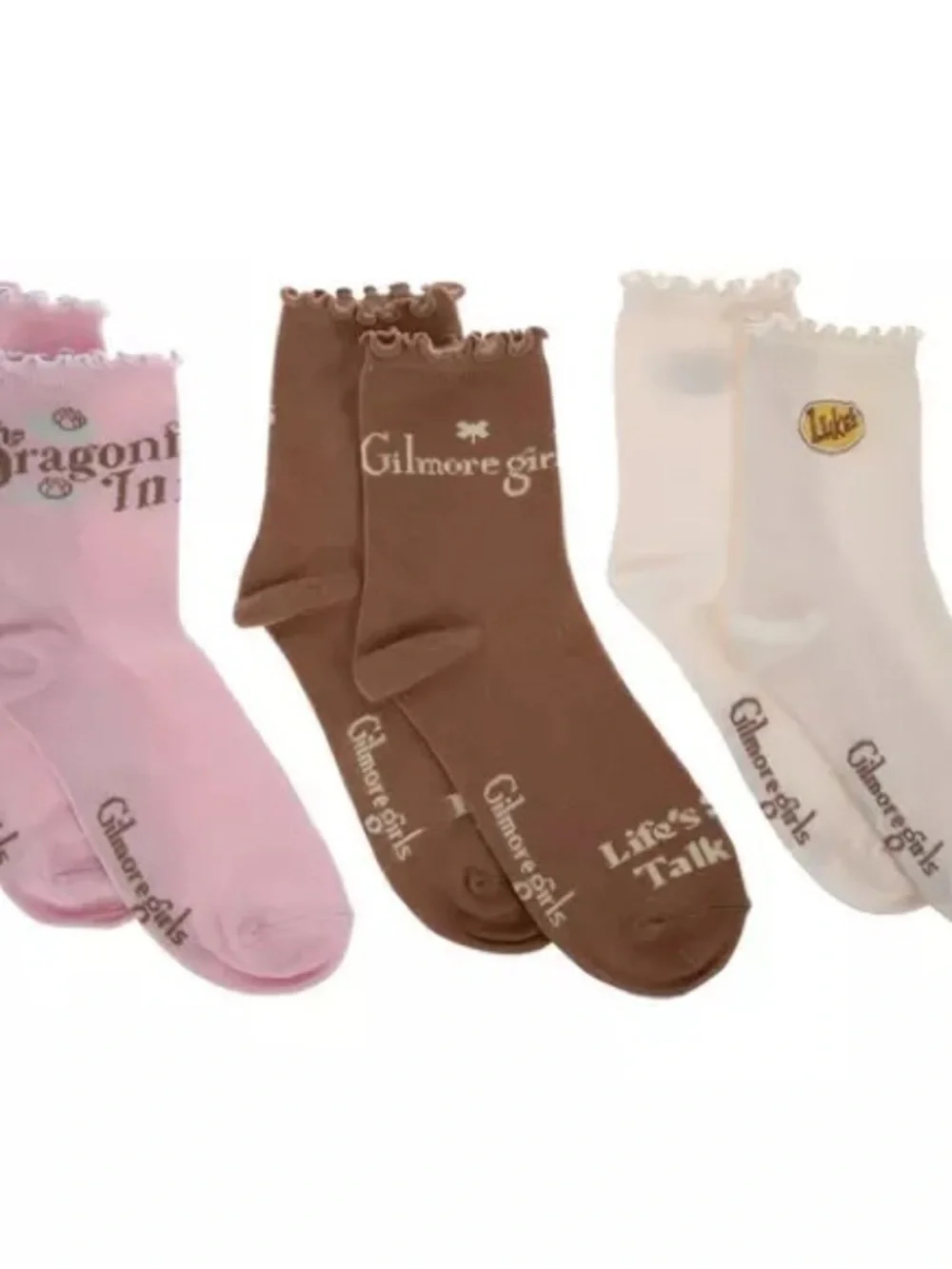 Gilmore Girls Crew Socks